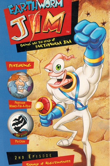 Червяк Джим / Earthworm Jim (сериал)